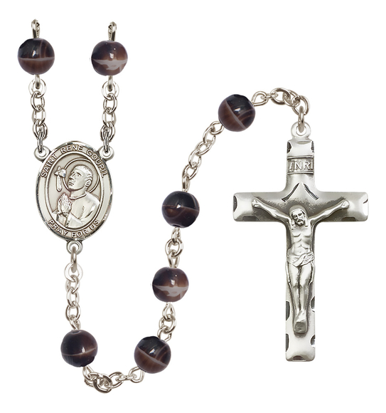 Saint Rene Goupil R6004-8334 7mm Rosary